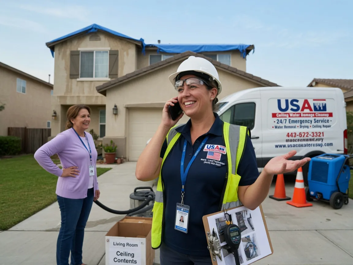 Ceiling Water Damage Restoration Langlois, OR FAQs